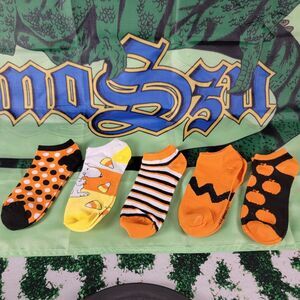 Halloween Theme Socks 5 Pairs